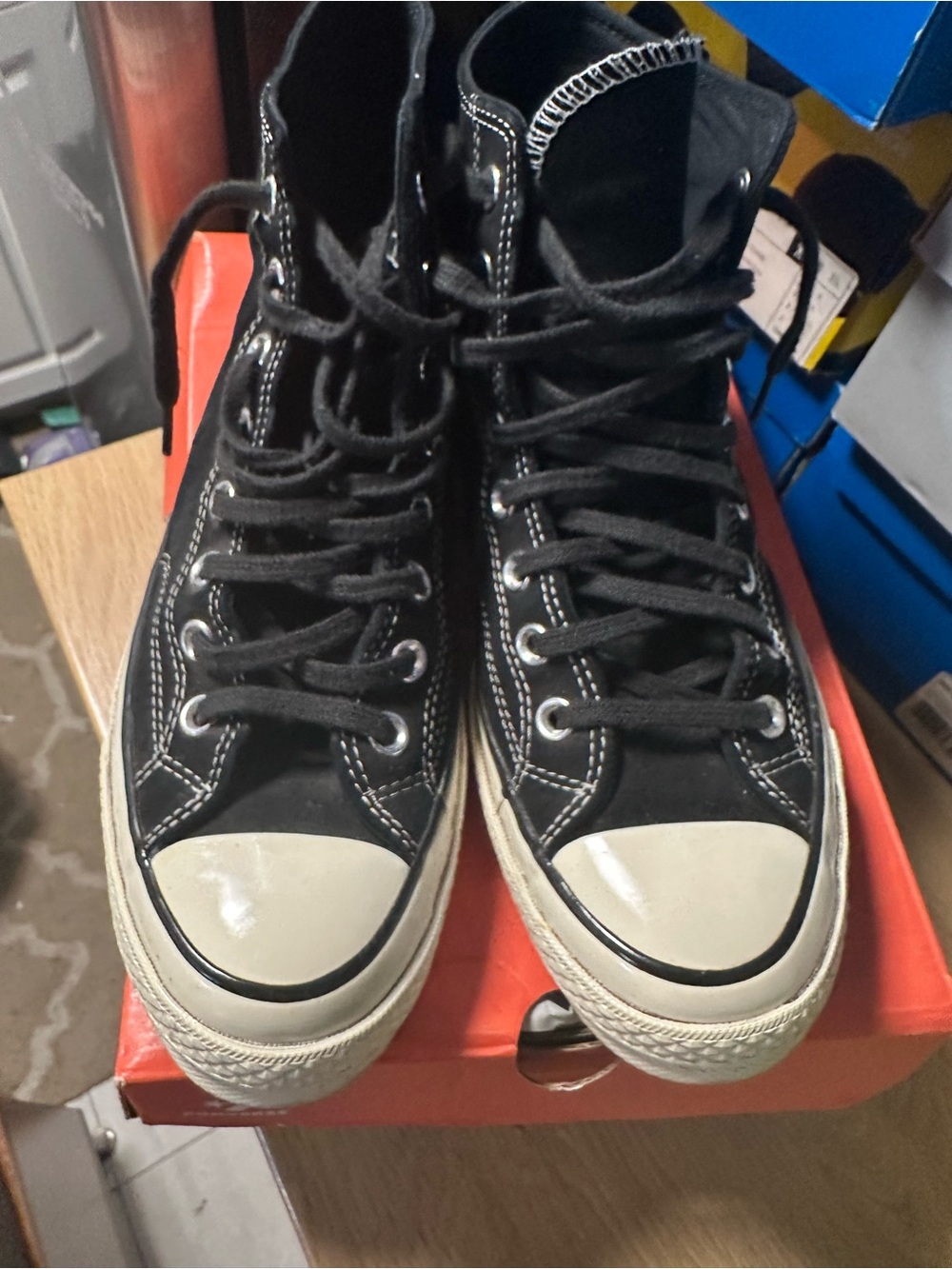 Converse Black High-Top Sneakers - Classic Canvas Style